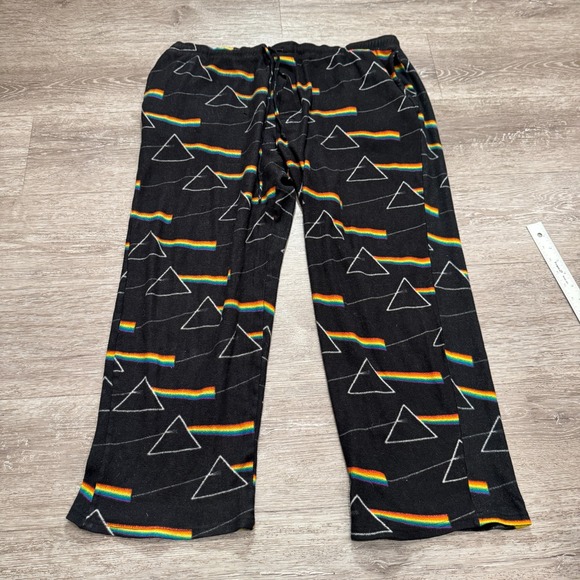 Pink Floyd Pajamas Large Dark Side of the Moon Prism Sleep Lounge Pants - Picture 1 of 11